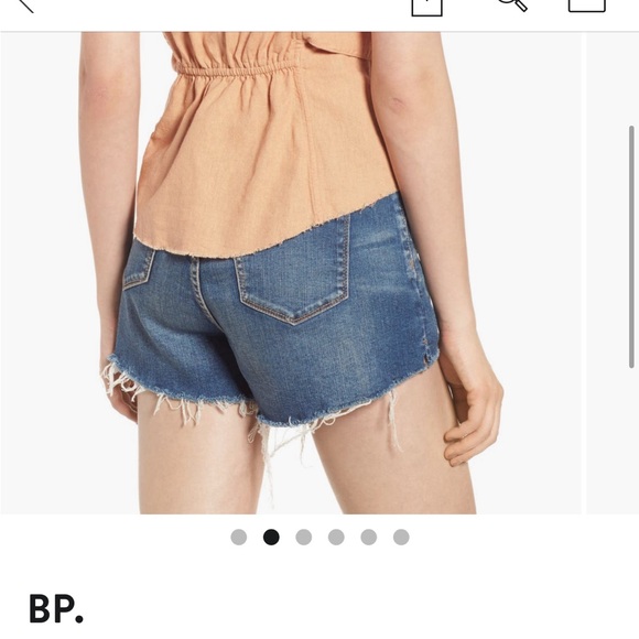 Nordstrom BP Top Linen Tank BP Tie front Tank - Picture 9 of 13